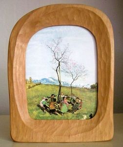 Wholesale Custom Epoxy Resin <b>Wood</b> Photo <b>Frame</b> Handmade Luxury Wooden <b>Picture</b> <b>Frame</b> for Desktop Display Wall Decor OEM ODM - Product Image 4
