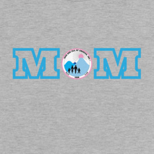 T-shirt gris chiné bleu pour femme, coupe décontractée, col rond, en coton doux, manches courtes, vêtement décontracté et tendance pour tous les jours - Product Image 3