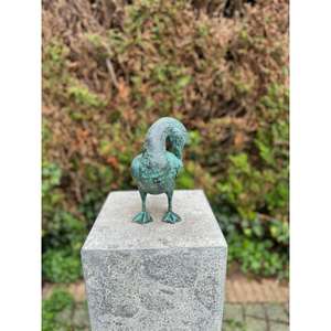 Escultura Artesanal de Ganso Antiguo, Adorno de Pato Vintage de Hierro Fundido para Jardín - Product Image 3