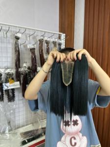 Extensions de cheveux humains vietnamiens bruts, grade 12A, double trame, couleur naturelle, lisses comme des baguettes, marque SHIN HAIRS, pour femmes noires, vente en gros - Product Image 6