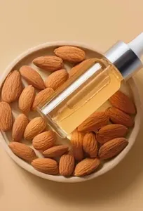 High Quality <b>Sweet</b> Almond Carrier Oil for Skin Nourishment Hair Growth Massage Oil Cold Pressed Cosmetic Grade <b>Bulk</b> Wholesale - Product Image 2