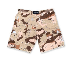 Shorts de mezclilla camuflados personalizados de la mejor calidad para hombre en tres colores con bolsillos laterales - Product Image 2