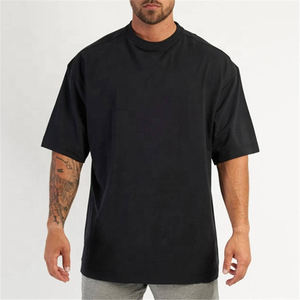 T-shirt décontracté unisexe en denim écologique vintage de haute qualité en Spandex/Coton, col rond, manches courtes, coupe ample, couleur unie, pour l'été - Product Image 6