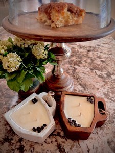 Cup Shape Premium Rustic Wooden <b>Candle</b> Bowl Decorative Dough Bowl Wax Vessel for Home Fragrance and Event Decoration - Product Image 3