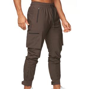 Pantalones Cargo Casuales para Hombre, Cintura Media, Alta Calidad, Peso Medio, Transpirables, de Lona y Algodón, Secado Rápido, Ecológicos - Product Image 4