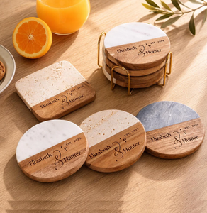 Kitchen Square Walnut Wooden Coasters Customized Creative Coaster Restaurant Drink Cup Coaster Hot Pads <b>Trivets</b> - Product Image 1
