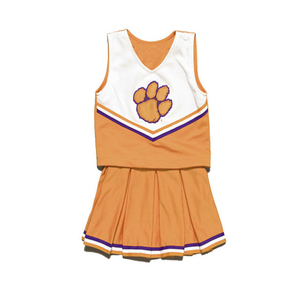 Uniforme de cheerleading imprimé de qualité supérieure pour femmes, tenue de cheerleader en deux pièces, vêtements d'équipe personnalisés, fabricant OEM, marque privée - Product Image 1