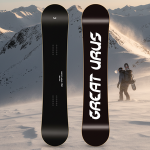 Planche à neige professionnelle pour adulte en bois de peuplier, polyvalente, pour tous types de terrains, avec fabrication OEM ODM certifiée ISO - Product Image 2