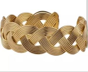 Brazalete Ajustable de Cobre Moderno, Color Personalizado, Diseño Grabado, Fundición a Presión, Ecológico, Recuerdos de Boda de Metal - Product Image 3