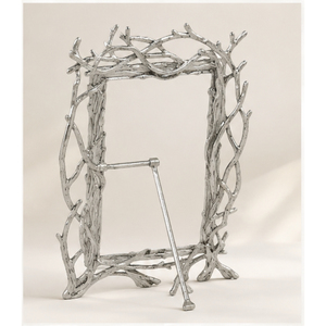 Luxury Silver <b>Twig</b> Photo Frame Custom Cast Metal Branch Picture Frame Tabletop <b>Decorative</b> Zinc Alloy Photo Frame <b>for</b> Home Hotel - Product Image 3