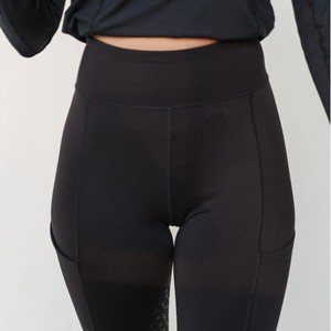 Pantalon d'équitation extensible 4 directions de haute qualité, leggings, collants, vêtements d'équitation en tissu technique au toucher doux - Product Image 5