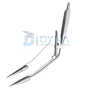 Ligador de succión manual de doble cono de acero inoxidable de alta calidad para hemorroides, con conos rectales de 11 mm y 13 mm, juego de instrumentos CE - Product Image 4