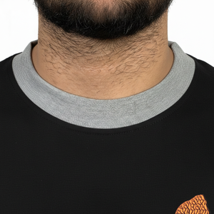 Camiseta Deportiva para Hombre, Transpirable y Elástica, para Gimnasio y Deportes al Aire Libre, Diseño con Logotipo Frontal, Camiseta Deportiva sin Estampado - Product Image 4