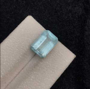 Piedra Preciosa de Aguamarina Natural, Corte Facetado, Aguamarina Transparente, Piedra Suelta para Fabricación de Joyería y Anillos - Product Image 4