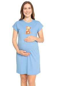 T-shirt noir à manches courtes pour femme avec imprimé ours de dessin animé, col rond, coupe ample, style décontracté, à porter en toutes saisons - Product Image 3