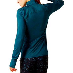 Chemise d'équitation pour femmes Econex Sports OEM, respirante, en maille haute densité, manches longues, sous-vêtements de sport en spandex, séchage rapide - Product Image 3