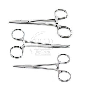 Juego de Pinzas Hemostáticas Manuales Avanzadas, Herramientas Quirúrgicas, Pinzas de Acero Inoxidable Diseñadas para Médicos, Cirujanos y Profesionales Médicos - Product Image 5