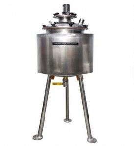 Extractor de Acero Inoxidable para Procesamiento de Líquidos, Alta Seguridad, Diseño de 3 Patas - Product Image 1