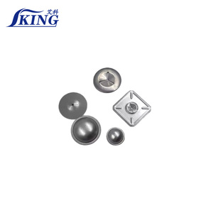 IKING Goujons <span class=keywords><strong>de</strong></span> soudure en acier inoxydable, Goupilles en aluminium, Cones <span class=keywords><strong>Starlock</strong></span> en acier pour applications sous pression, Rondelles auto-bloquantes isolantes avec capuchon bombé - Product Image 2