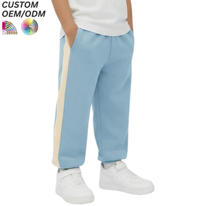 Pantalon de jogging en molleton français pour tout-petits garçons, personnalisé, en coton décontracté, séchage rapide, respirant, ODM, pour le sport - Product Image 5