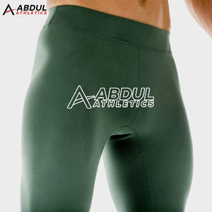 Leggings de compresión elásticos con ajuste de soporte y tela que absorbe la humedad, ideales para entrenamiento de yoga y uso diario. - Product Image 6