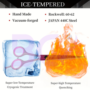 Tijeras de Peluquería de Acero Inoxidable Personalizadas, Color Rosa 2026, Servicio OEM ODM, Mejor Proveedor, Nuevo y Moderno Diseño - Product Image 4