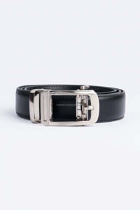 Cinturón Clásico de Lujo para Hombre, de Cuero Genuino de Vaca, Color Negro y Marrón, con Hebilla de Cobre, 35 mm de Ancho, Impermeable - Product Image 3