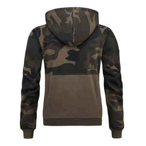 Sweat à capuche homme en polaire épais 100% coton, uni, avec double fermeture éclair, style streetwear, pour l'automne, vente en gros personnalisée - Product Image 6