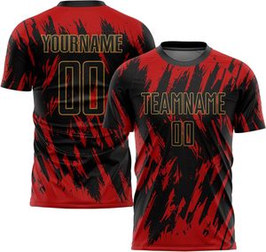 OEM Men's 100% Polyester Football Jersey Set Quick Dry Breathable Custom Logo Team Front Position Short Sleeves <b>soccer</b> uniform - Product Image 3