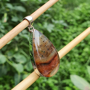 Waterdrop มอนตานามอสอาเกต925เงินแท้จี้ชั้นดีทำด้วยมือและเสน่ห์เครื่องประดับคลาสสิกขายส่ง - Product Image 3