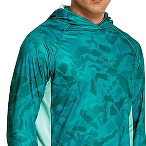 Vêtements de pêche pour hommes sur mesure, chemises de pêche à manches longues, chemises de pêche performantes, sweats à capuche de pêche UPF - Product Image 4