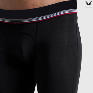 High-Waisted Yoga <b>Shorts</b> Solid Color <b>Compression</b> Workout, Quick-Dry Stretchy Tummy Control Fitness Wear <b>Men</b> <b>Shorts</b> - Product Image 6