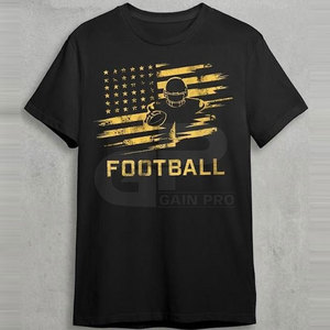 Lightweight Distressed Football <b>T</b> <b>Shirt</b> Modern Print Design Relaxed Fit Perfect For Casual Wear And Active Lifestyle - Product Image 6