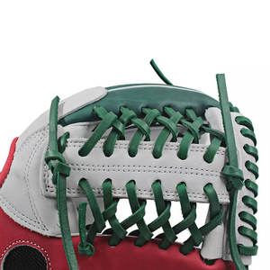 Gants de receveur de baseball Fielding pour lanceur gaucher, cuir de haute qualité, coton, designs personnalisés, usage professionnel - Product Image 6