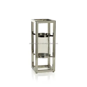 Artistic Metal Square <b>Lantern</b> Creative Interior Design Modern Living Room Decoration Luxury <b>Gold</b> Handmade - Product Image 2