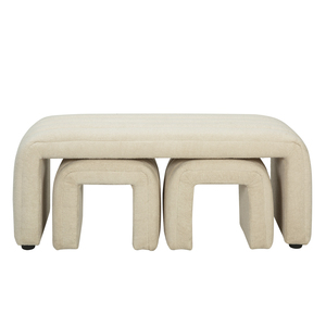 Juego de Banco Otomano para Jardín, Fabricado en Vietnam, Venta al Por Mayor de Fábrica, Directo del Fabricante Vietnamita - Product Image 1
