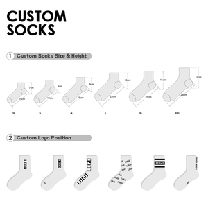 Chaussettes antidérapantes personnalisées pour hommes et femmes, chaussettes de trampoline antidérapantes rouges pour Bounce Park - Product Image 6