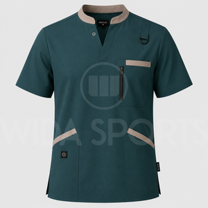 Healthcare Clothing Manufacturer Breathable Woven <b>Scrub</b> <b>Sets</b> Nursing Uniform Supplier Factory Worldwide Polyester/Cotton Unisex - Product Image 2