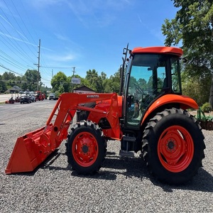 Tracteur agricole Kubota M7040 4x4 automatique de qualité supérieure, 80 CV, avec chargeur frontal, boîte de vitesses, roulement, moteur, pompe, pour usage agricole - Product Image 1