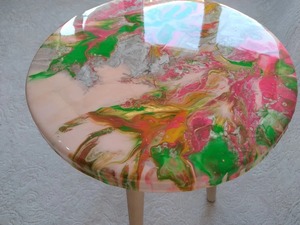 Handmade Modern Design Epoxy Resin <b>Solid</b> <b>Wood</b> River Dining <b>Table</b> <b>Top</b> Custom Made Restaurant Acacia <b>Wood</b> For Dinning Decor - Product Image 2