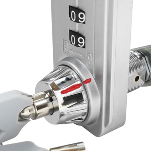 Serrure à combinaison mécanique de taille standard, serrure de cabinet à 4 chiffres à montage rapide - Product Image 5