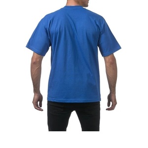 Fabricantes de Ropa, Camisetas Personalizadas con Estampado Gráfico, Estilo Urbano, Casual, de Algodón Grueso, Corte Regular, Lisas, para Hombre - Product Image 4