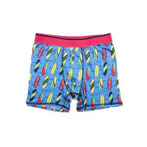 Vente directe usine OEM Personnalisé Happy Boy 4-10 ans Sous-vêtements confortables en pur coton à séchage rapide avec imprimé dessin animé mignon taille mi-haute - Product Image 1
