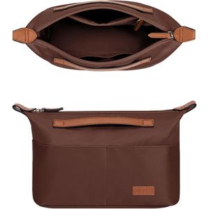 Organizer Leggero per Borsa con Tasche Multiple e Cerniera, Divisori per Borsa da Donna, Inserti Protettivi per la Privacy - Product Image 1