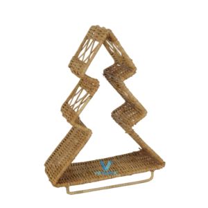 Premium Quality Handmade Rattan <b>Christmas</b> <b>Tree</b> Eco Friendly Holiday Decoration Custom Design Vietnam Manufacturer Vietrustic - Product Image 1