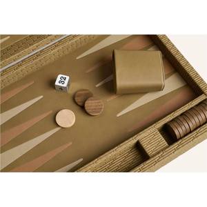 Luxury PU Leather <b>Backgammon</b> Board Game Premium Quality Custom Educational Board <b>Backgammon</b> Games Adult Family Travel Gift - Product Image 6