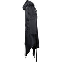 Manteau long asymétrique rétro médiéval de haute qualité pour homme, style gothique victorien steampunk, costume de cosplay