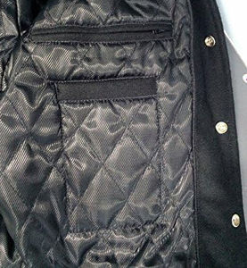 Chaqueta Varsity de Satén para Hombre de Alta Calidad, Diseño de Invierno a Prueba de Viento, con Tela de Satén Sostenible, Precio Razonable - Product Image 6