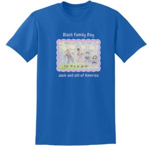 แจ็คแอนด์จิลเสื้อยืดแขนสั้นสำหรับผู้ใหญ่ ผ้าฝ้ายพรีเมี่ยม คอกลม พิมพ์ลายกราฟิก เสื้อยืดลำลอง เสื้อผ้าแฟชั่นสำหรับทั้งชายและหญิง - Product Image 1