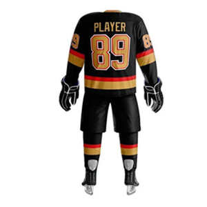 Tenues de hockey sur glace 2026 à prix compétitif / Service OEM de haute qualité, impression numérique personnalisable, 100 % polyester - Product Image 5